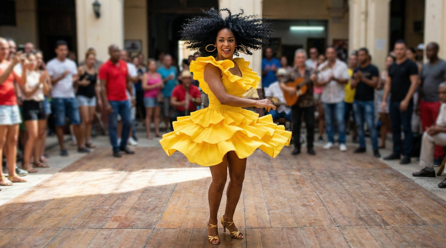 Full-body dancer image reference