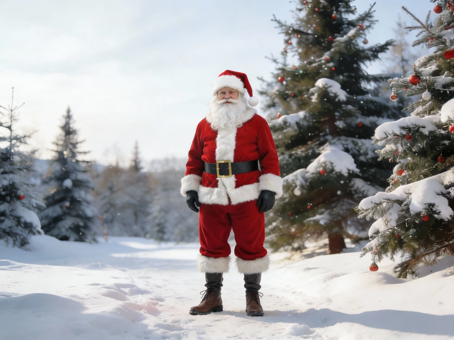 Santa character image reference